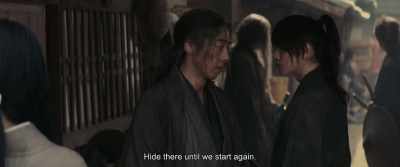 Hide there until we start again. - Rurouni Kenshin: The Beginning