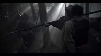 Hideyoshi launches his right wing
at the Akechi lines. - Age of Samurai: Battle for Japan