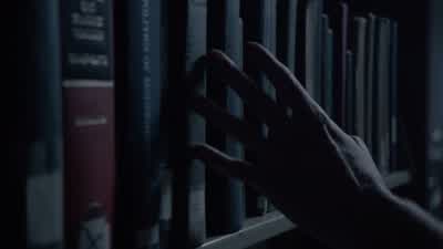 Hiding in the library, Scott? - Teen Wolf