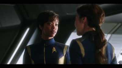 Hiding, but maybe
hoping to be found. - Star Trek: Discovery
