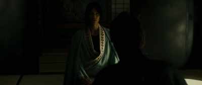 Hiding out away from town
like this? - Blade of the Immortal
