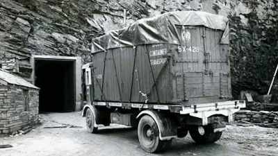 High explosives enlarged entrances, - The Buildings That Fought Hitler