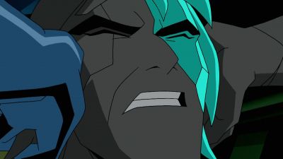 [ HIGH-PITCHED PIERCING ]
Kevin: [ MOANS ] - Ben 10: Alien Force
