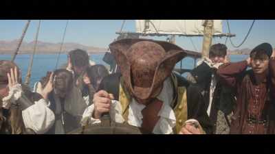 [high pitched screeching] - Time Pirates