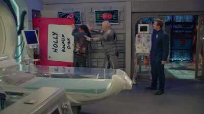 Higher, higher, higher, and push. - Red Dwarf: The Promised Land