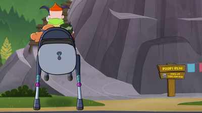 ♪ Higher
We're climbing to the top ♪ - The Epic Tales of Captain Underpants
