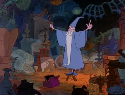 Higitus figitus zumbakazing. - The Sword in the Stone