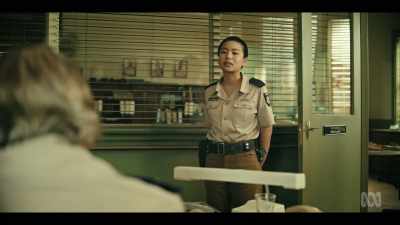 Hijacked and, um, pulled
over by a police car. - Mystery Road: Origin