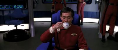 Hikaru Sulu commanding - Star Trek VI: The Undiscovered Country