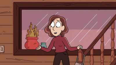 Hilda, it was just a school bell.
It's pretty normal, actually. - Hilda