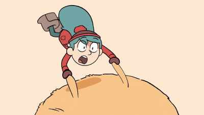 [Hilda screaming] - Hilda