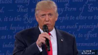 - Hillary was an enabler, - Trump: The Art of the Insult