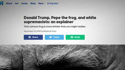 Hillary Clinton
then released an explainer - Feels Good Man