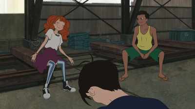 Hinashi Town's mermaid
legend is extremely old. - Lu Over the Wall
