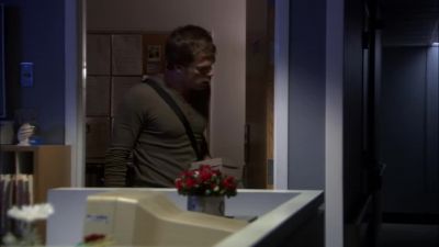 [ Hinges creak ] - Dexter
