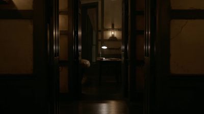 (hinges creaking)
(man shouting, panting) - American Horror Story