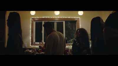[hip hop music playing] - A Dark Place