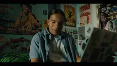 [hip-hop music playing throughout] - Miguel Wants to Fight