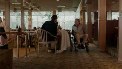 Hip replacement a month ago,
lost a fight with a sidewalk. - The Cases of Mystery Lane