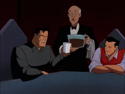 His accomplices
plea-bargained immediately. - Batman: The Animated Series