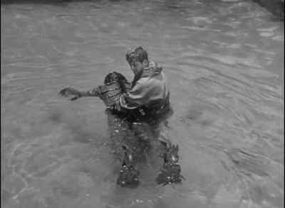 - His arm.
- I saw it. It did move. - Revenge of the Creature
