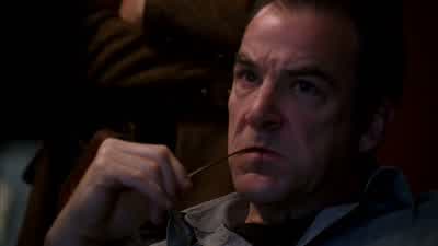 -His arm. - Criminal Minds