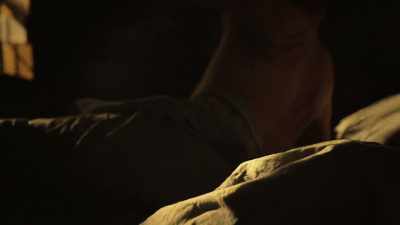 His back looked serrated.
A bloody, serrated mess. - Ghost Brothers: Lights Out