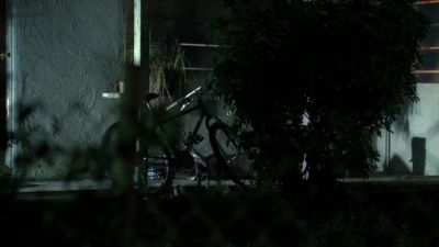 His bike's here. - CSI: Crime Scene Investigation