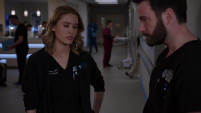 His blood pressure spiked. - Chicago Med