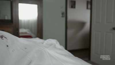 His body was actually covered
with a sheet and a blanket - Black Widow Murders