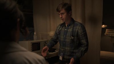 His brain. A clot that
traveled from his arm - The Good Doctor