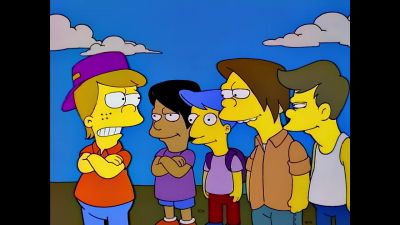 His can control is excellent. - The Simpsons