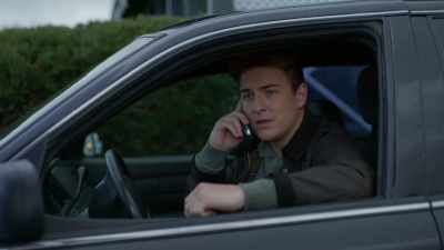 His car broke through
the guard rail, - Aurora Teagarden Mysteries: Something New