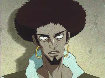 His carrying case was very distinct. - Cowboy Bebop