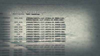 His cell phone records revealed - Two Shallow Graves