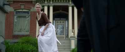 His cheeks were covered,
his brows lowered. - Wuthering Heights