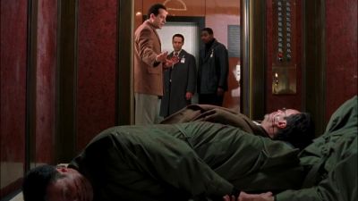 -His coat.
-Whose coat? - Monk