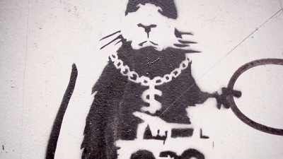 His creativity, just being totally clever, - Saving Banksy