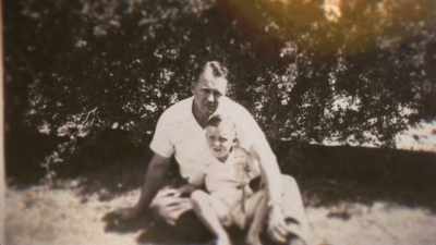 His dad was beating
his mother on Christmas day. - The Invisible Pilot