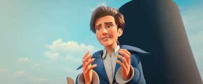 His deeds, his faith in
himself make him a giant. - Gulliver Returns
