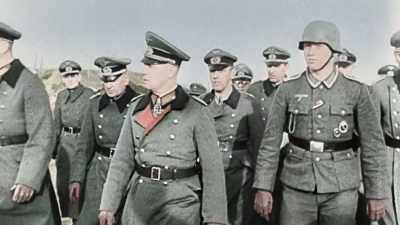 His detachment there sends 
a serious message to the West, - Greatest Events of World War II in Colour