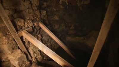 His dig unearthed
some extraordinary rooms - Dead Sea Scrolls: The Doomsday Prophecy