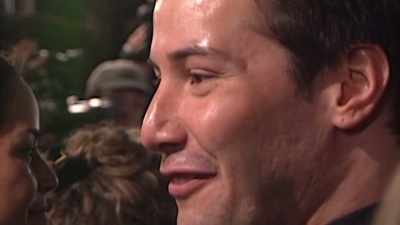 His emotions were raw and
could be seen in his interactions - Keanu Reeves: The One and Only
