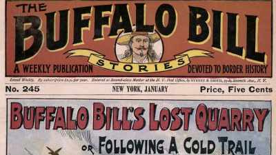 His exploits
had been publicized-- - The American Buffalo