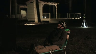 His eyes are open.
His visual cortex is alert. - Beyond Skinwalker Ranch