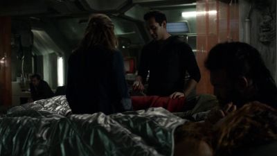 His father
got floated - The 100