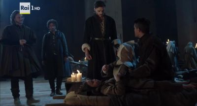 His fever has broken. - Medici: Masters of Florence