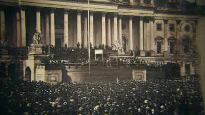 - His first inaugural address - Abraham Lincoln