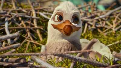 His first word is mama. - Manou the Swift