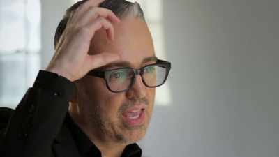 His forehead became sort of,
long and coarse. - Larger than Life: The Kevyn Aucoin Story